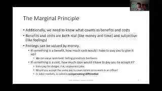 1 1   The Marginal Principle