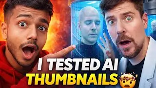 MrBeast Style Thumbnail AI Se Kaise Banaye? | ChatGPT vs Gemini Comparison | Learnaiwithrohan