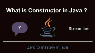 Constructor in java or what is constructor ?