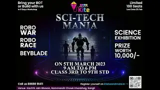 Sci-Tech Mania | Science Exhibition | Sumedh & Swarali | Human Following Robot