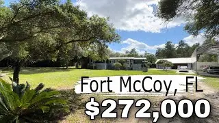 Home For Sale | Fort McCoy, Florida ￼| $272,000 (Ocala National Forest)