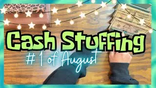 Cash Envelope Stuffing #1 of August!!!  $500 to Bills & Sinking Funds💫✨ + Opening some HAPPY MAIL!