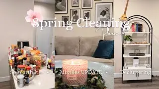 SUNDAY RESET 🌺🧹🛋️💧│ Spring Cleaning Motivation, Mixtiles Update,  Deep Clean & Declutter With Me, +