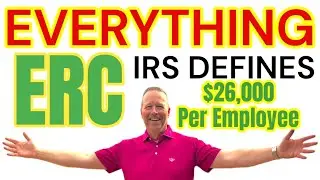 ERC IRS Defined! See Yourself How ERTC Works! $26000 Per Employee Employee Retention Credit #ertc