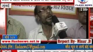 Congress nagarsevak Babbu Khan on work done  in Dharavi  ward 184 with Flash tv news m