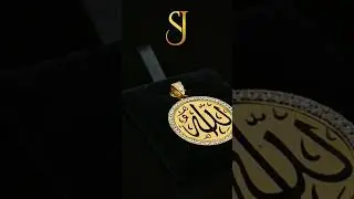 Embrace Tradition with the Latest Gold Blessing Pendant Designs #blessed #gold #jewellery #design