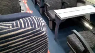 Interni di una semipilota Intercity Giorno