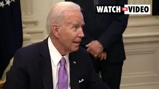 Biden snaps at reporter: 