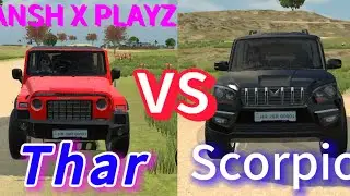 That vs Scorpio game play 3d game #automobile #3dgaming #mahaindrathar #viralvideos #videogame 