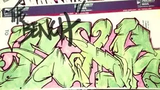 The Bench: Exzer Graffiti Critique