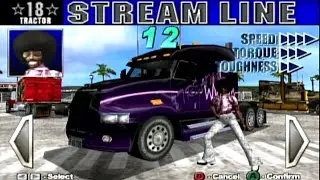 18 Wheeler: American Pro Trucker - Arcade mode as Stream Line