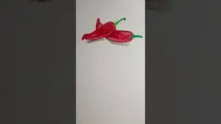 &ldquo;Realistic chilli vibes.&rdquo;🖌️ &ldquo;Simple subject, strong impact.&rdquo;❤️ &ldquo;Red, real, and radiant.&rdquo;