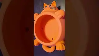 Cute Chubby Cat Planter | Adorable Gift for Cat Lovers & Home Decor #shorts #catlover #planters