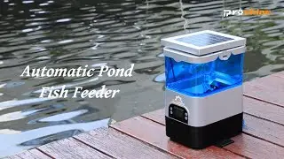 Proshine Automatic Fish Feeder for Pond: Effortless Feeding While You Relax! ✨
