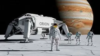 $100 Million Callisto (Jupiter Moon) Mission Revealed &ndash; Astronauts and Robots in Action