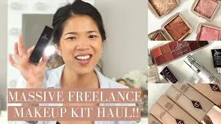 MASSIVE FREELANCE MAKEUP KIT HAUL!! $800 worth of products!!