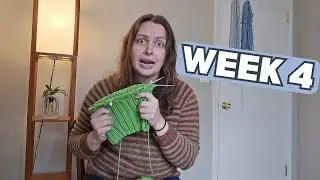 Week 4 || Knitting One Hat a Week