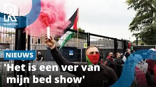 Pro-palestijnse actievoerders bezetten ingang EK honkbal | Rijnmond
