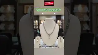 Gorgeous Grey Pearl Pendant Set II Necklace sets II Jewellery