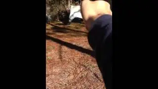 Beretta model 20 shooting