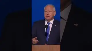 VP candidate plays up Coach Walz persona while talking about Project 2025