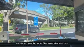 Exiting the Parking Garage with your Turo Vehicle