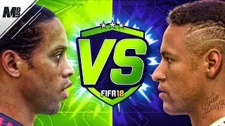 FIFA 18 РОНАЛДИНЬО ПРОТИВ НЕЙМАРА | ПРЕМЬЕР РОНАЛДИНЬО VS OTW НЕЙМАР | FIFA 18 ULTIMATE TEAM