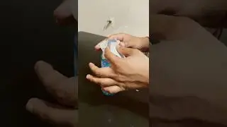 Tissue Paper Vs Water Bottle | Simple science experiment at home | #trending #viralvideo #tissue