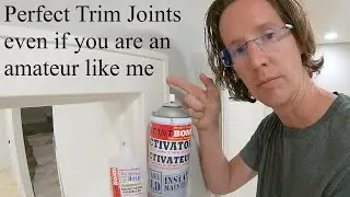 InstantBond Glue for Perfect MDF Trim Joints