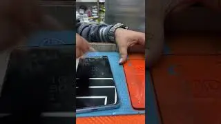 Mobile 11d glass applying simple process
