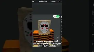 How To Get The DIY Hockey Mask On Roblox For Free!