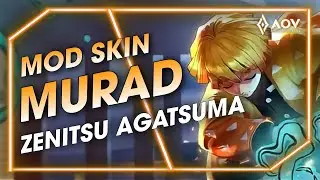 [28-12] - MOD SKIN MURAD ZENITSU AGATSUMA MỚI NHẤT - LI&Ecirc;N QU&Acirc;N MOBILE