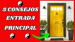 😃🚪FENG SHUI 5 TIPS para la puerta de tu casa😃☯ / entrada PRINCIPAL