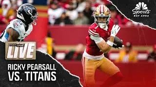 Ricky Pearsall endures ankle, knee injuries en route to big game in 49ers' win | NBC Sports Bay Area