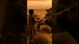 Boy vs. Lion: Savanna Sunset Duel | Cinematic Short Film