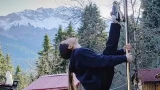 Pole Dance | Leg Flexibility Routine 