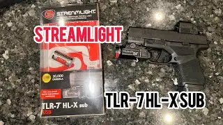 Распаковка и обзор сабвуфера Streamlight TLR-7 HL-X на Springfield Hellcat!