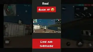 (Indian Ruok Ff 🤣❤ || VS Real Ruok Ff🤣😎✌)
