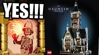 LEGO Haunted House Fairground set! My DREAM came true... except for the box.