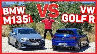 COMPARATIVA | VW GOLF R 2021 vs BMW M135i xDrive | ¿CUÁL es MEJOR?
