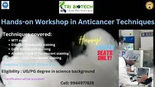 Handson Workshop on Anticancer Techniques