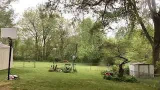 Gentle Thunderstorm With Deep Rumbling Thunder! April 25, 2024