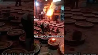 Automatic tipping type intermediate frequency melting furnace with complete specifications