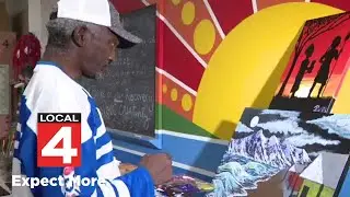 Undiscovered artists use art as healing process in Metro Detroit