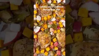 One Pan Maple Mustard Chicken| THE COLLABORATIVE COOKBOOK #OnePanMeals #HomemadeRecipes #Chicken