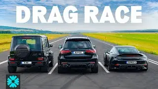 DRAG RACE: Brabus 900 Rocket R v 900hp AMGs