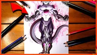 Como Desenhar O Freeza Preto ✅ || DbS Hero 😱😱
