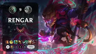 Rengar Top vs Tryndamere - KR Grandmaster Patch 13.23