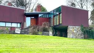 Genel House Designed By Louis Kahn - Wynnewood, PA
