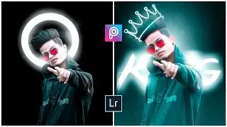 Dark Background Photo Editing | PicsArt photo editing 2020 | Background Change   Editing 2020